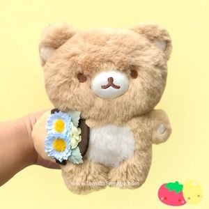 Rilakkuma Marche Flower Basket Plushie